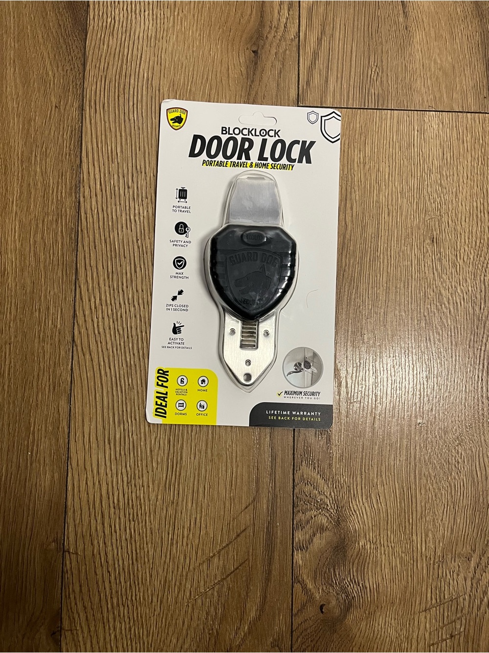 Guard Dog Security Blocklock Portable Door Lock